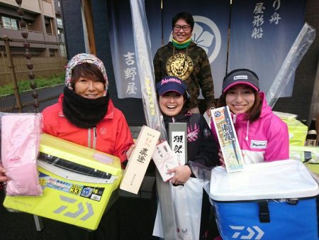 深川 吉野屋 釣果