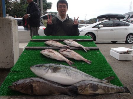 カタタのつり堀 釣果