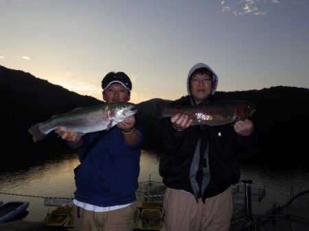 フィッシングレイクたかみや 釣果