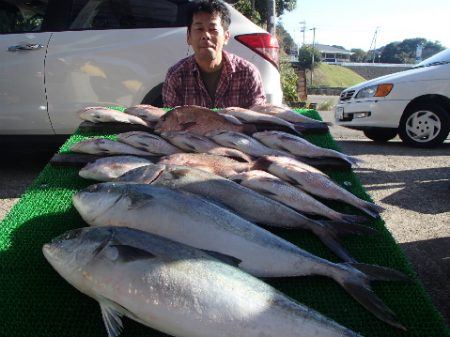 カタタのつり堀 釣果