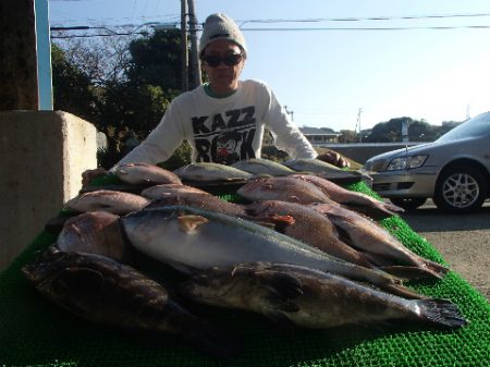 カタタのつり堀 釣果