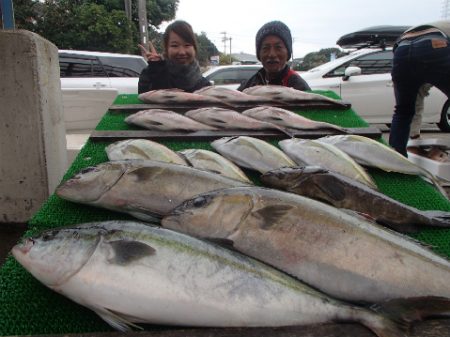 カタタのつり堀 釣果