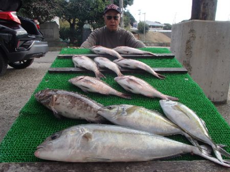 カタタのつり堀 釣果