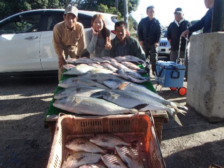 カタタのつり堀 釣果