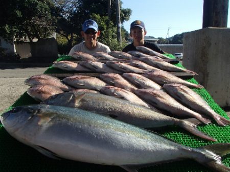 カタタのつり堀 釣果