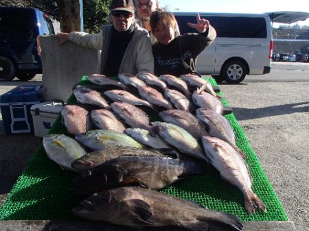 カタタのつり堀 釣果
