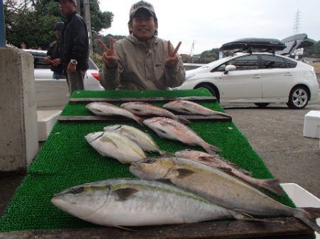 カタタのつり堀 釣果