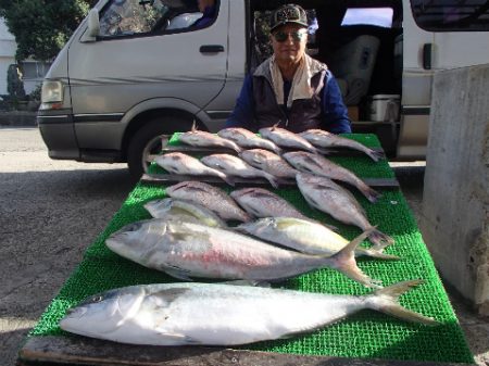 カタタのつり堀 釣果
