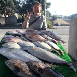 カタタのつり堀 釣果