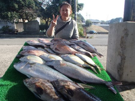 カタタのつり堀 釣果