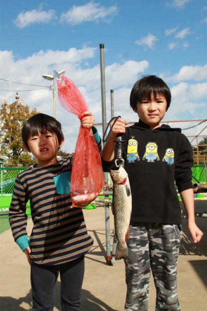 としまえんフィッシングエリア 釣果