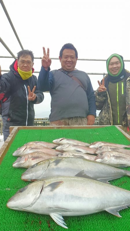 海の釣堀 海恵 釣果