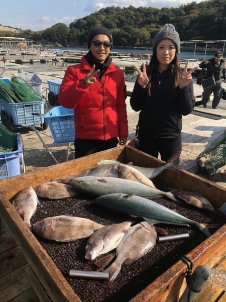 海の釣堀 海恵 釣果
