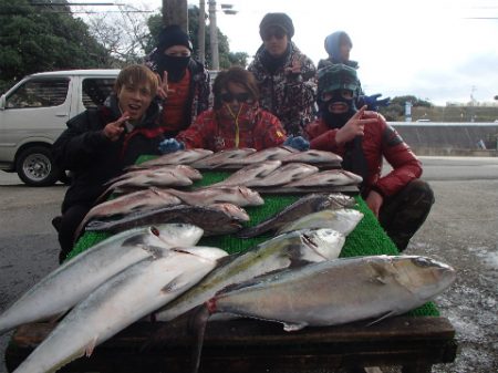 カタタのつり堀 釣果