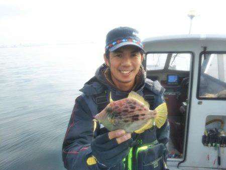 カワハギ狙い！