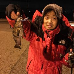 寒空、あたればいいサイズメバル