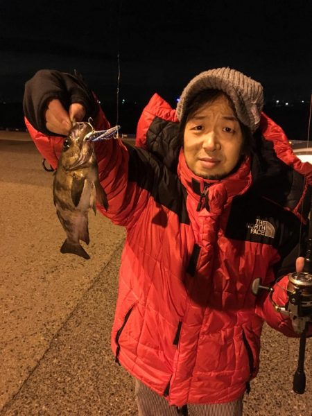 寒空、あたればいいサイズメバル