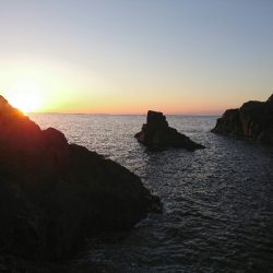 潮岬でグレ釣り