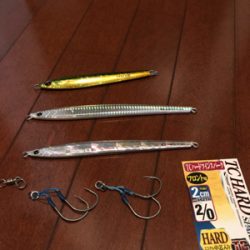 初ジギングにて