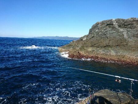 潮岬でグレ釣り