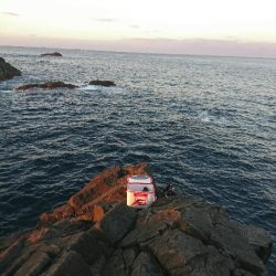 潮岬でグレ釣り