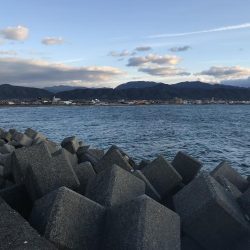 ワームで穴釣り