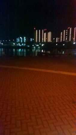 なぎさ公園でアジ、太刀魚狙い