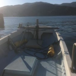 椿泊でかけ釣り