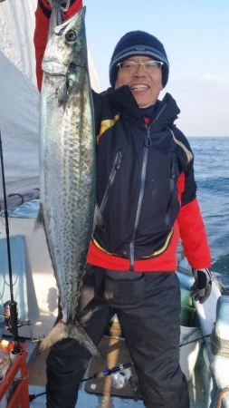 淡路島福良の戎丸でトロサワラゲット