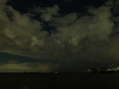 北風に負けずタッチーチャレンジ