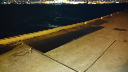 ⚫強風タチウオ渋すぎ