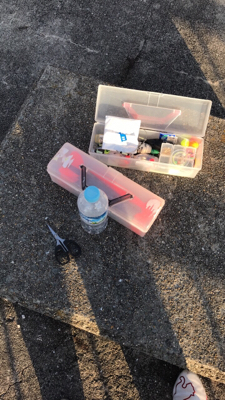 西流れ、激流(;_;)