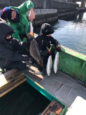 孝洋丸で落とし込み