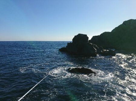 潮岬でグレ釣り