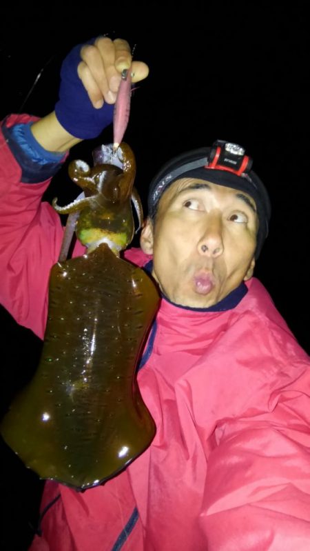 スーパームーンエギング！