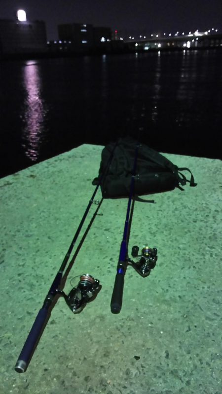 ちょい投げでハゼ釣り