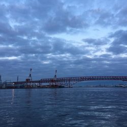 大阪港湾奥で