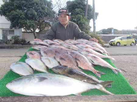 カタタのつり堀 釣果