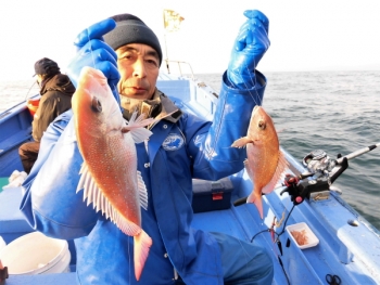 鯛紅丸 釣果