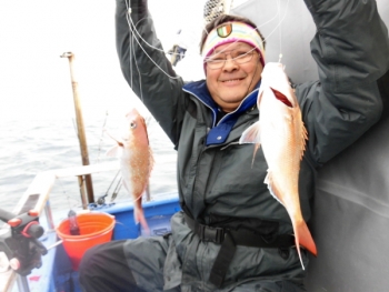 鯛紅丸 釣果