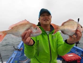 鯛紅丸 釣果