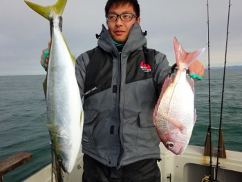 鯛紅丸 釣果