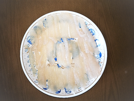 サヨリパターンでタチウオ