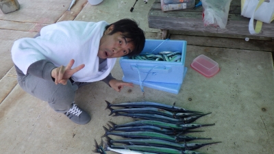 本部釣りイカダ 釣果