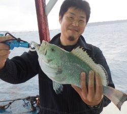 本部釣りイカダ 釣果