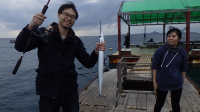 本部釣りイカダ 釣果