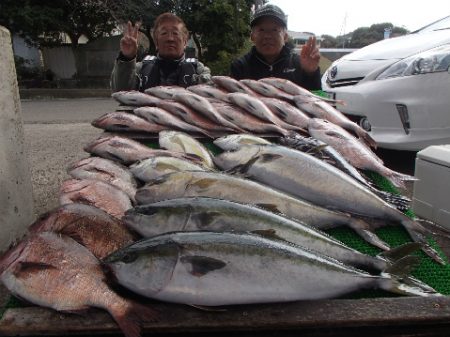 カタタのつり堀 釣果