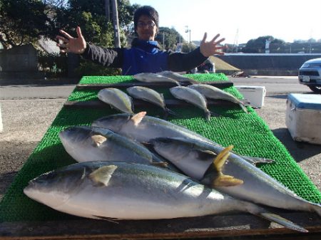 カタタのつり堀 釣果