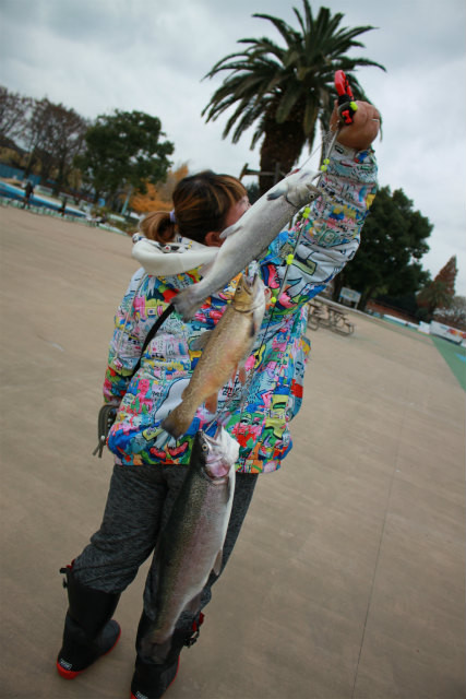 としまえんフィッシングエリア 釣果