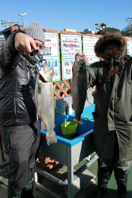 としまえんフィッシングエリア 釣果
